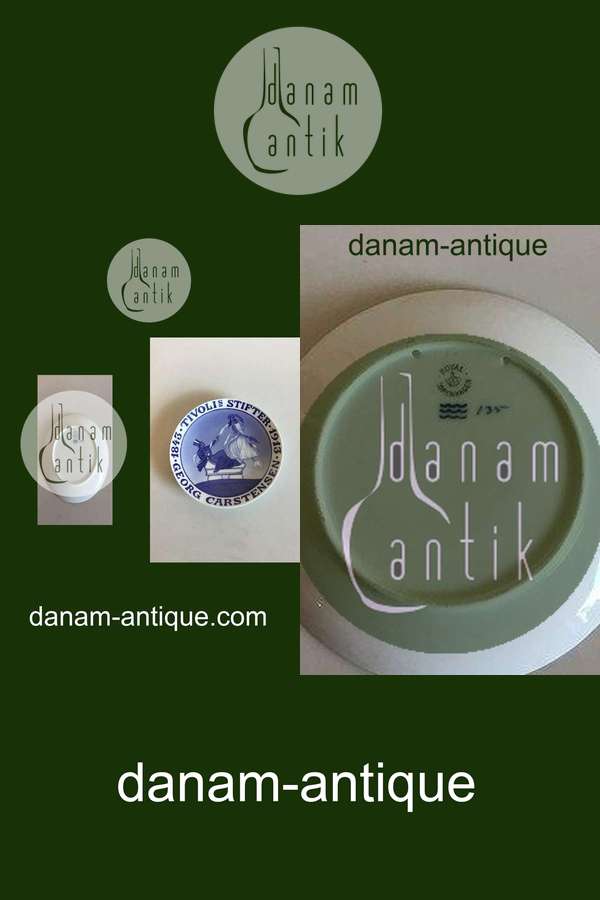 Royal Copenhagen Mindeplatte fra 1913 RC-CM145