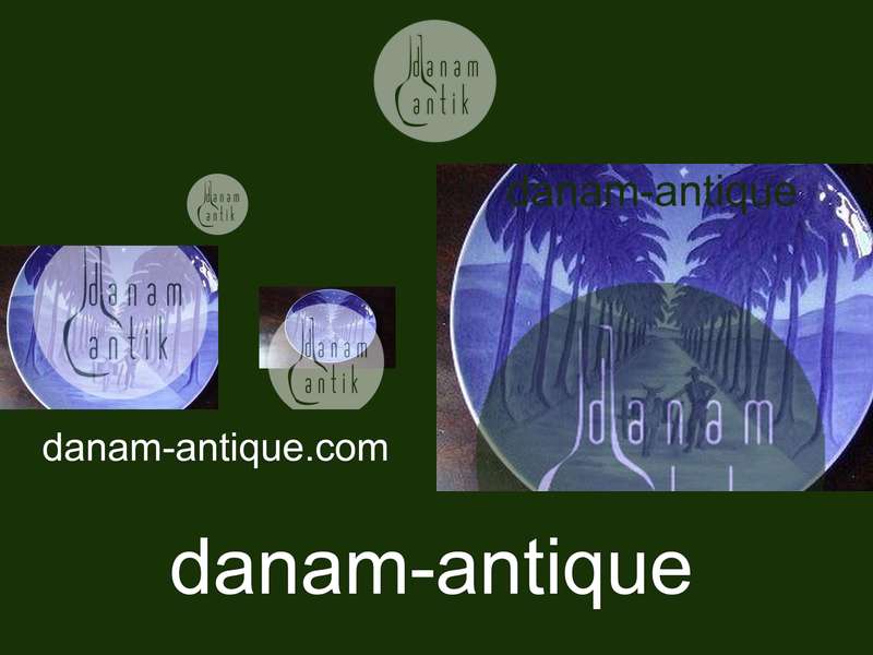 Royal Copenhagen Mindeplatte fra 1912 RC-CM139