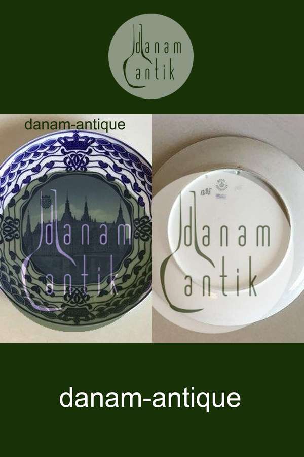 Royal Copenhagen Mindeplatte fra 1911 RC-CM123