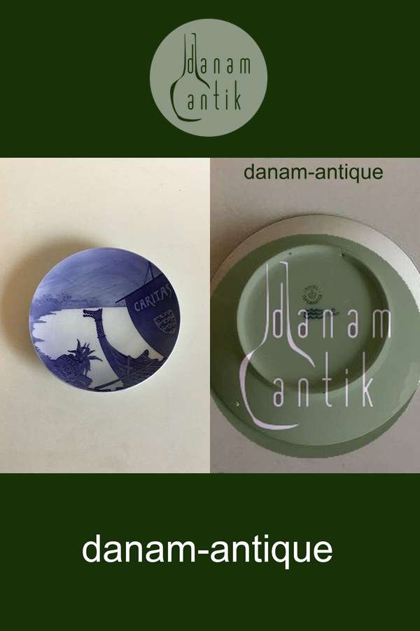 Royal Copenhagen Mindeplatte fra 1908 RC-CM91