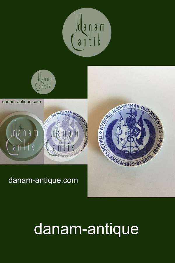 Royal Copenhagen Mindeplatte fra 1908 RC-CM81