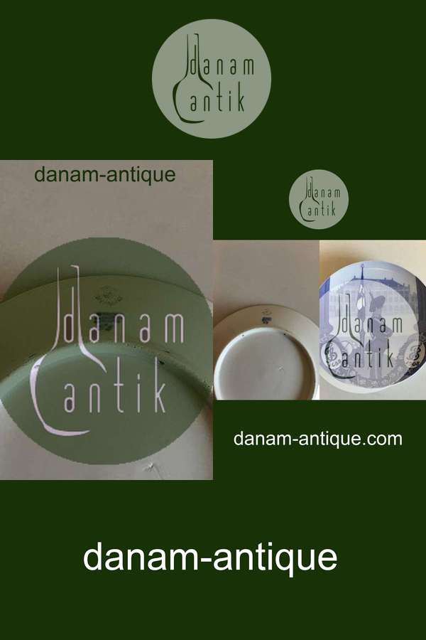 Royal Copenhagen Mindeplatte fra 1908 RC-CM80