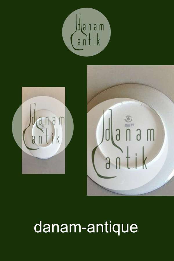 Royal Copenhagen Mindeplatte fra 1908 RC-CM79