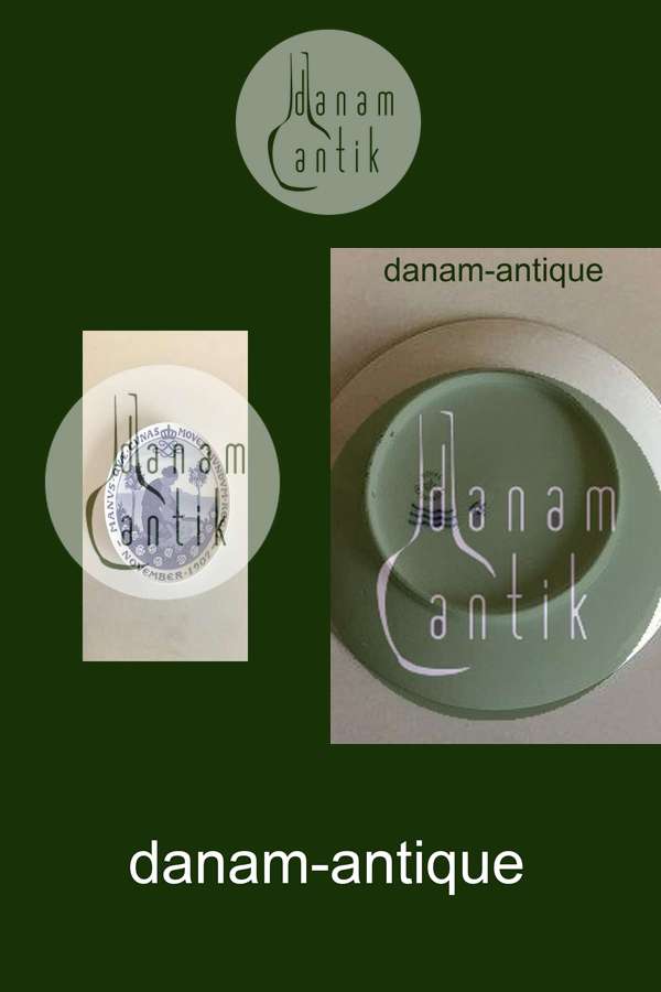 Royal Copenhagen Mindeplatte fra 1907 RC-CM76