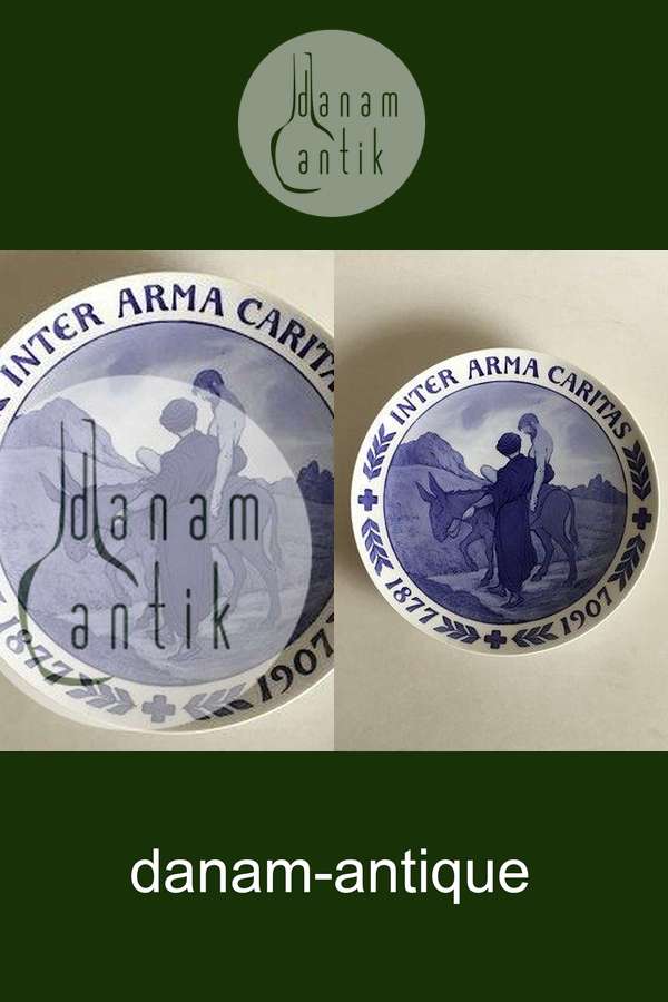 Royal Copenhagen Mindeplatte fra 1907 RC-CM68A