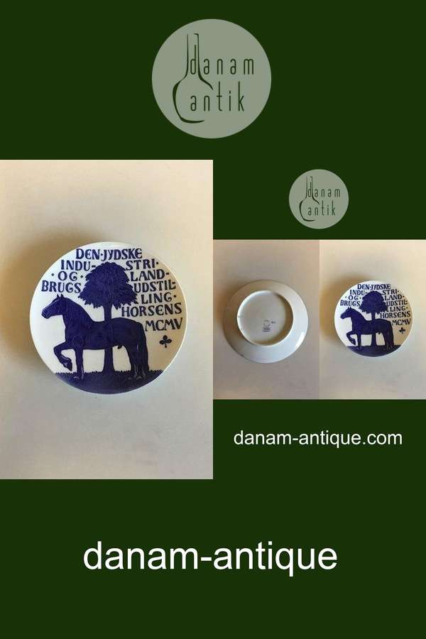 Royal Copenhagen Mindeplatte fra 1905 RC-CM53