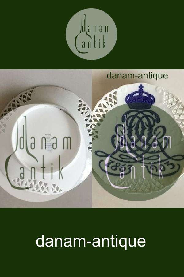 Royal Copenhagen Mindeplatte fra 1903 RC-CM46A