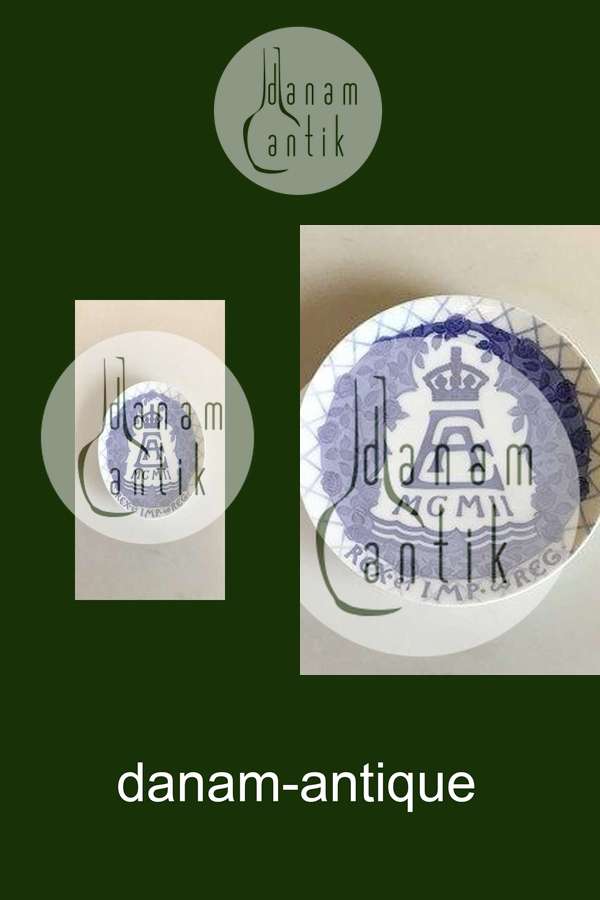 Royal Copenhagen Mindeplatte fra 1902 RC-CM42