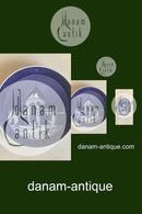 Royal Copenhagen Juleplatte fra 1938 med Tysk indskription "Weihnachten"