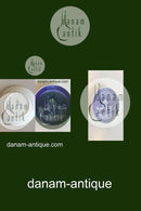 Royal Copenhagen Juleplatte fra 1938 med Engelsk Tekst "Christmas"