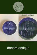 Royal Copenhagen Juleplatte fra 1937 med Tysk indskription "Weihnachten"