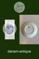 Royal Copenhagen Juleplatte fra 1934 med Engelsk indskription "Christmas"