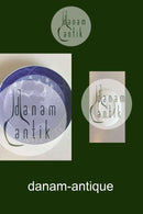 Royal Copenhagen Juleplatte fra 1931 med Fransk indskription "Noel"