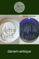 Royal Copenhagen Juleplatte fra 1930 med Engelsk indskription "Christmas"