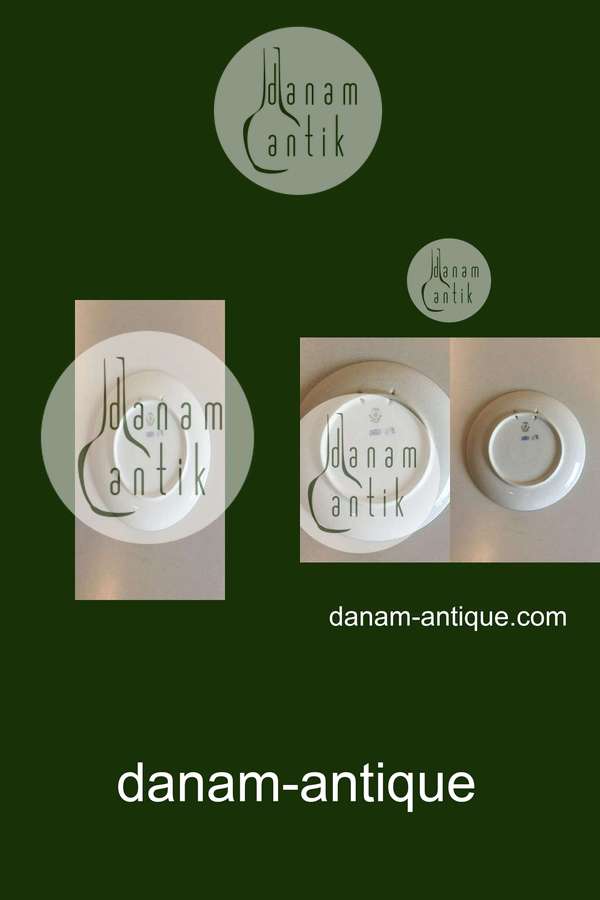 Royal Copenhagen Juleplatte fra 1930 med Tysk indskription "Weihnachten"