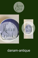 Royal Copenhagen Juleplatte fra 1929 med Tysk indskription "Weihnachten"