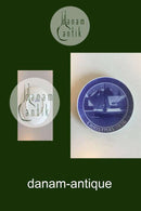 Royal Copenhagen Juleplatte fra 1926 med Engelsk indskription "Christmas"