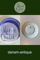 Royal Copenhagen Juleplatte fra 1925 med Engelsk indskription "Christmas"