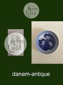 Royal Copenhagen Fransk Juleplatte Noël 1922