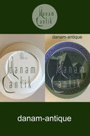 Royal Copenhagen Juleplatte fra 1921 med Tysk indskription "Weihnachten"