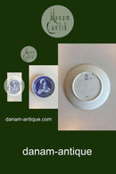 Royal Copenhagen Juleplatte fra 1920 med Engelsk indskription "Christmas"