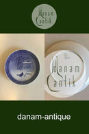 Royal Copenhagen Juleplatte fra 1919 med Tysk indskription "Weihnachten"