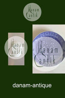 Royal Copenhagen Juleplatte fra 1914 med Fransk indskription "Noel"