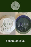 Royal Copenhagen Juleplatte fra 1913 med Tysk indskription "Weihnachten"