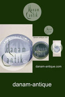 Royal Copenhagen Juleplatte fra 1909 med Fransk indskription "Noel"