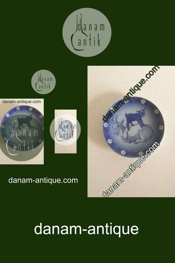 Royal Copenhagen Kgl Mors Days Platte fra 1987