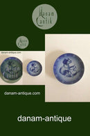 Royal Copenhagen Kgl Mors Days Platte fra 1986 hunde motiv