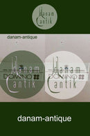 Royal Copenhagen Forhandler Reklame Skilt "Domino"