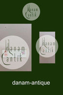 Bing & Grøndahl Forhandler Reklame Skilt "Roselil"