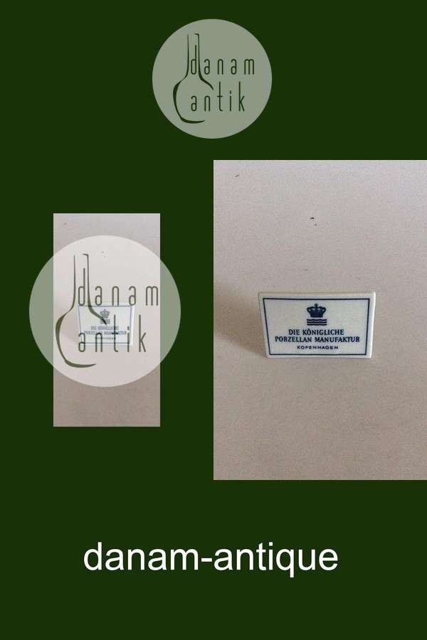 Bing & Grøndahl Dealer Advertising Sign with German Text