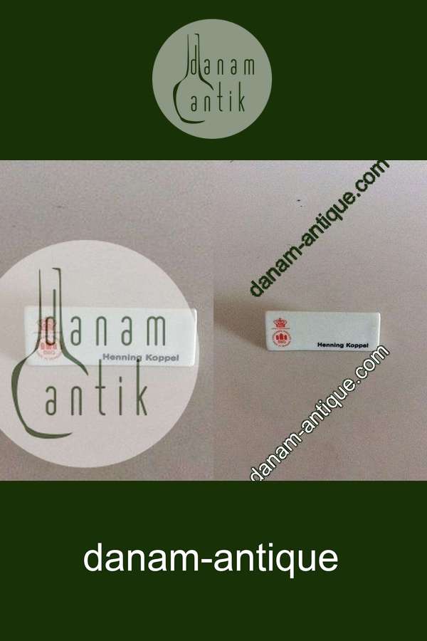 Bing & Grøndahl Dealer Advertising Sign "Henning Koppel"