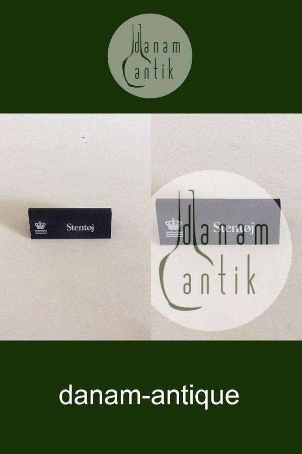 Royal Copenhagen Dealer Advertising Sign in Plastic "Stoneware"