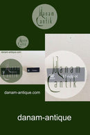 Royal Copenhagen Dealer Advertising Sign in Plastic "Hvidpot"