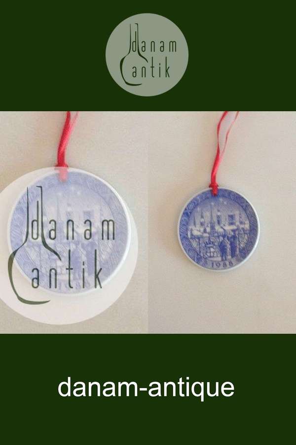 Royal Copenhagen Årsplatte Ornament 1988