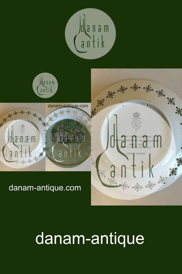 Bing og Grøndahl Carl Larsson platte "Frokost under det store birketræ" Serie 1, Nr. 2, 1977