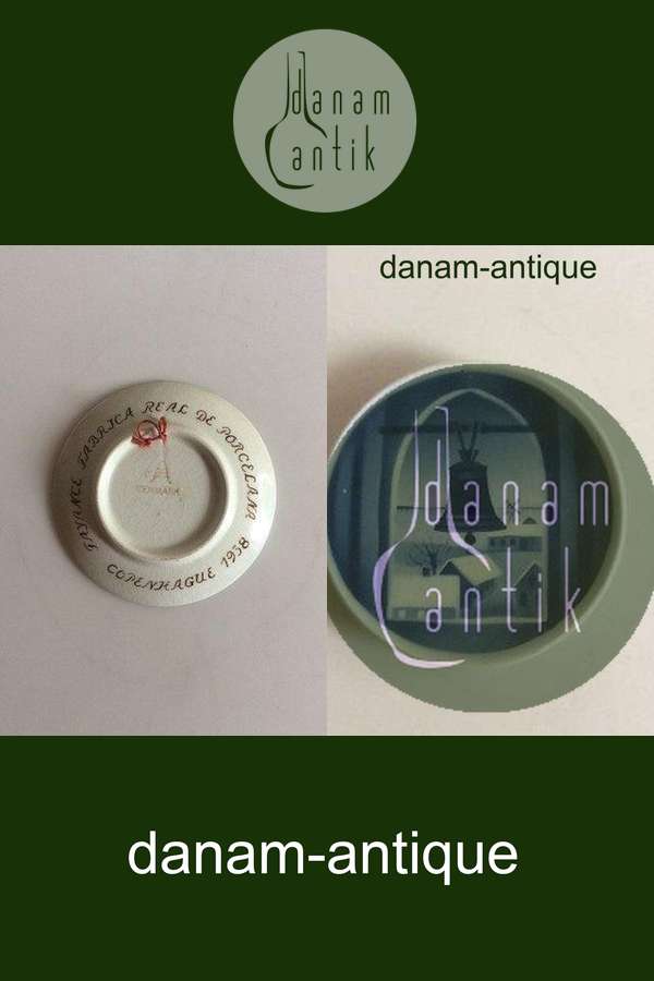 Royal Copenhagen 2010 Plaquette Copenhague 1938 VM fodbold i Rio de Janeiro