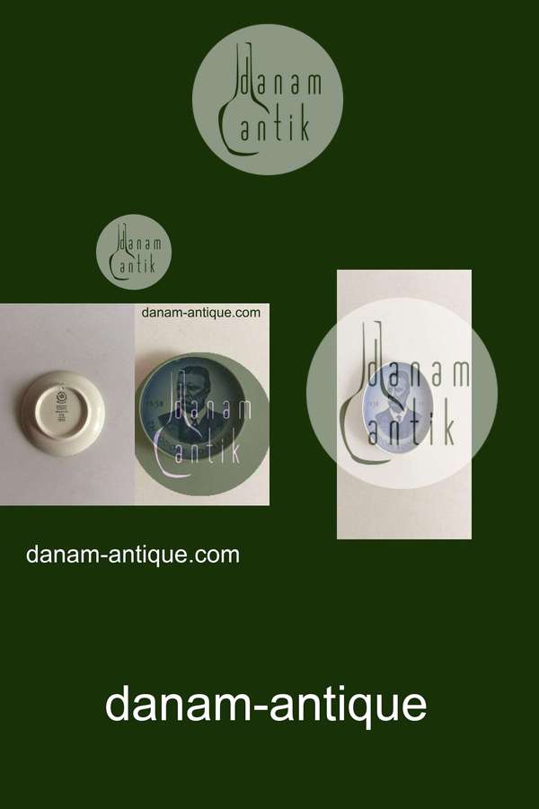 Royal Copenhagen 2010 Plaquette Theodore Roosevelt 1858-1919 No "178