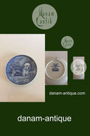 Tove Svendsen Original Hundeplatte Danmark Dandie Dinmont Terrier