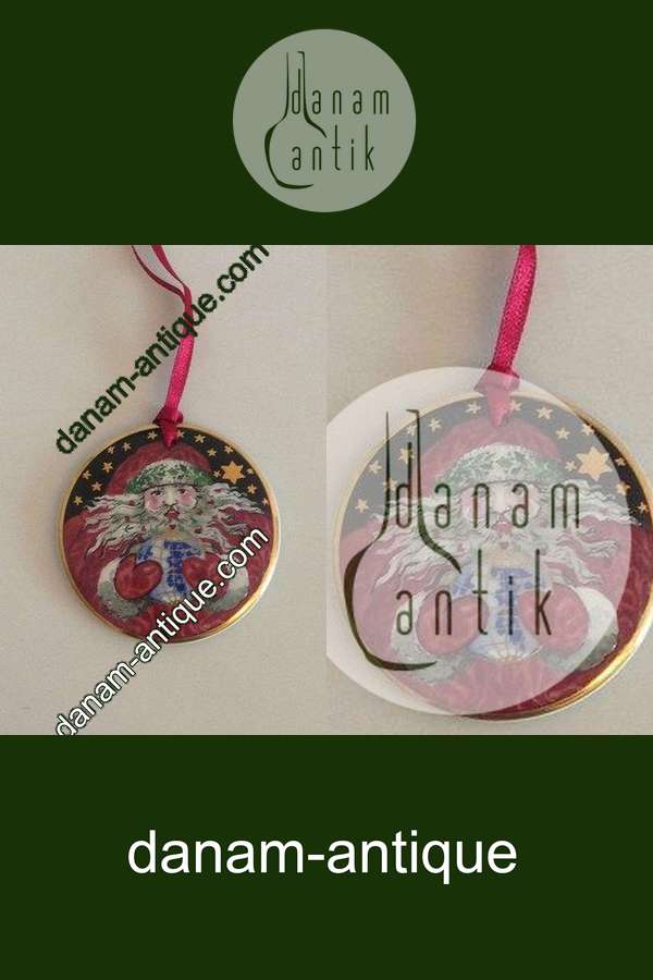 Bing og Grøndahl Santa Claus Ornament fra 2000