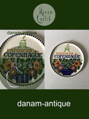 Aluminia Platte No 829/445. Fransk Forhandler Platte "Faïences de Copenhague"