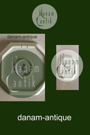 Bing og Grøndahl Alfabet Platte London. Designet i 1933-1934 af Ove Larsen