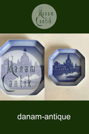 Bing og Grøndahl Alfabet Platte Dresden. Designet i 1933-1934 af Ove Larsen