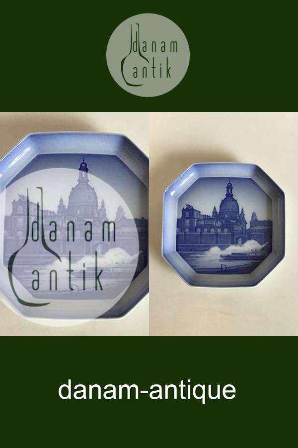 Bing og Grøndahl Alfabet Platte Dresden. Designet i 1933-1934 af Ove Larsen