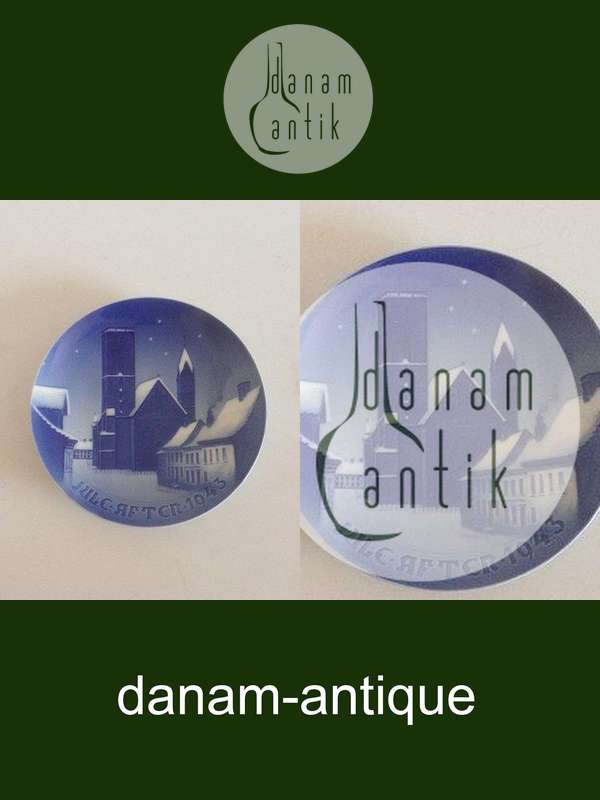 Bing & Grøndahl Juleplatte fra 1943