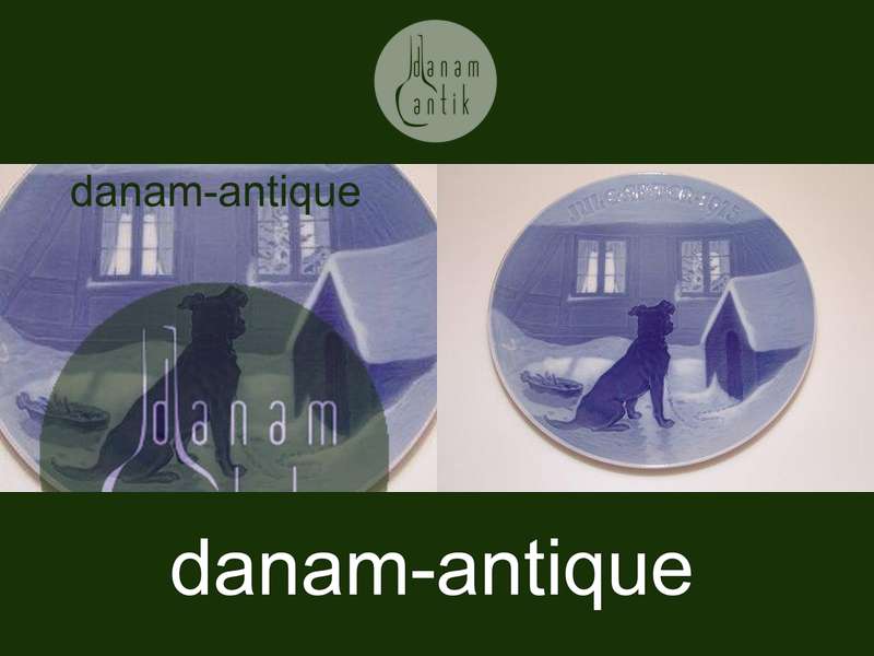 Bing & Grøndahl Juleplatte fra 1915