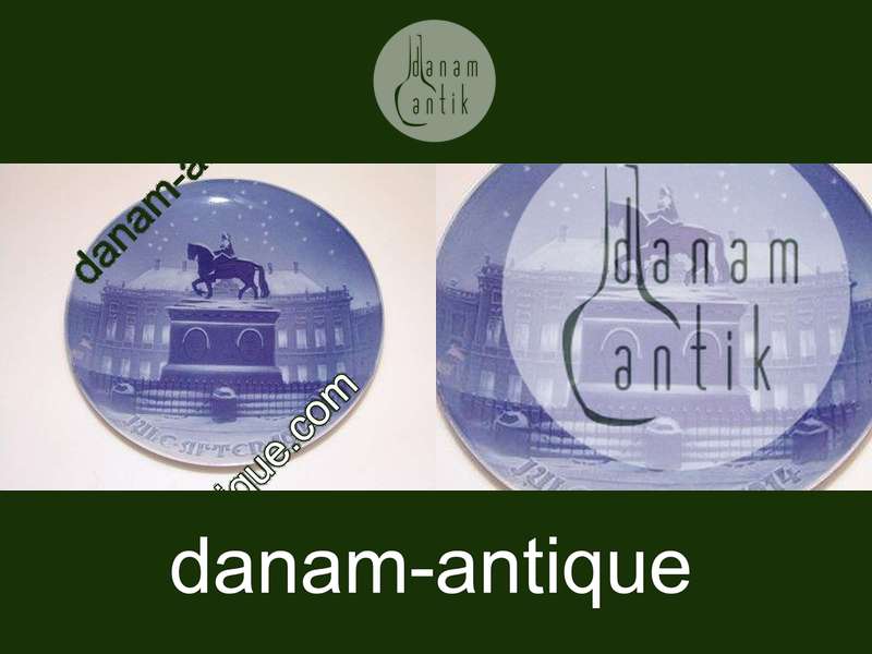 Bing & Grøndahl Juleplatte fra 1914